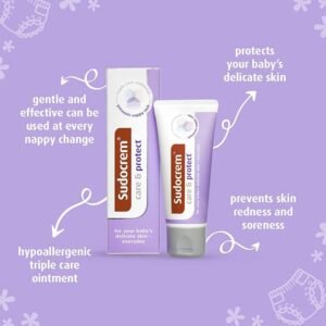 Sudocrem Sudosalve Nappy Rash Bundle | New from | Includes 1x 25g Sudosalve Nappy Rash Treatment Cream and 1x 30g Care & Protect