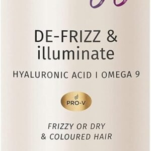 Pantene Defrizz & Illuminate Shampoo 250ml