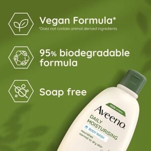 Aveeno Daily Moisturising Body Wash (1x 500ml)