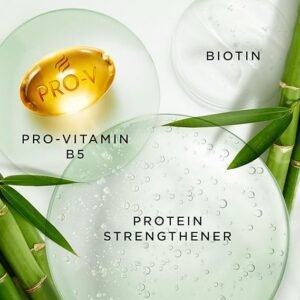 Pantene Biotin&Bamboo Shampoo,Grow Strong