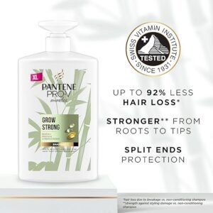 Pantene Biotin&Bamboo Shampoo,Grow Strong