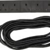 pro elec 6 Gang 10 m Extension Lead Surge Protector - Black