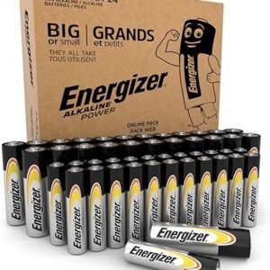 Energizer Alkaline Power AA+AAA Batteries (48 Pack), 48 Combo Pack