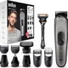 Braun 10-in-1 All-in-One Trimmer Series 7, Male Grooming Kit with Beard Trimmer