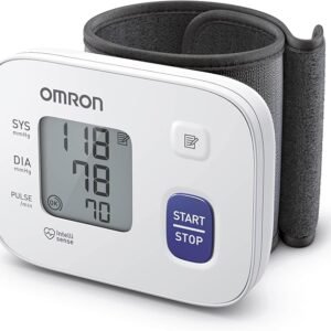 OMRON RS1 Automatic Wrist Blood Pressure Monitor for Home Use or on The Go – Clinically Validated, Blood Pressure Machine