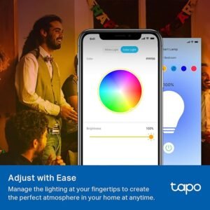 apo Smart Bulb, B22 Multicolor Energy Saving Alexa Light Bulbs, 60W,