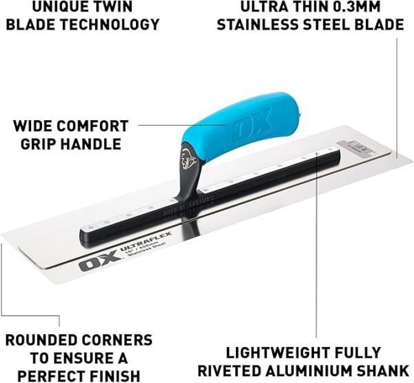 OX Pro UltraFlex Finishing Trowel