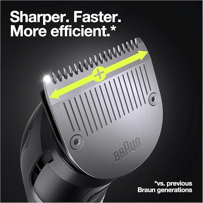 Braun 10-in-1 All-in-One Trimmer Series 7, Male Grooming Kit with Beard Trimmer