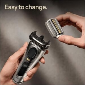 Braun Series 9 Electric Shaver Replacement Head, Easily Attach Your New Shaver Head