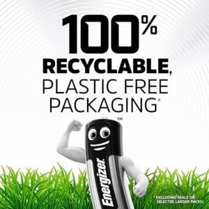 Energizer AA Batteries, Alkaline Power, 24 Pack, Double A Battery Pack