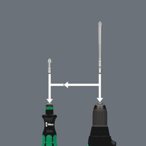 Wera Bitholding Screwdriver Set with Bits in Pouch, 33 Pieces