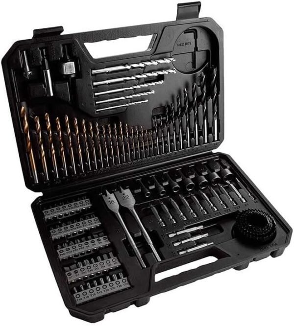 Bosch Professional Professional 2608594070 Mixed Accessory Set (103 Piece), Black