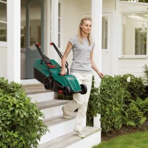 Bosch Home and Garden Electric Lawnmower Arm 3200, 1200 W, Cutting Width 32 cm