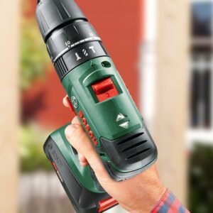 Bosch Home and Garden Cordless Combi Drill PSB 1800 LI-2 (2 batteries, 18 Volt System, in carrying case)