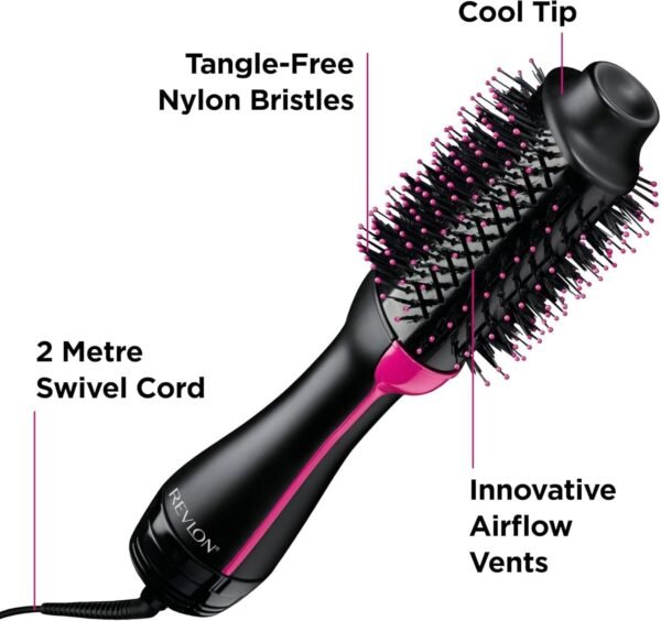 Revlon Salon One-Step Hair Dryer & Volumizer with Sectioning Comb