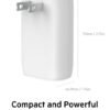 Belkin 37W USB Type C PPS PD Dual Port Wall Phone Charger, Power Delivery 25W USB C Port and 12W USB A Port for Fast Charging Samsung Galaxy S23, Ultra, Plus, Note 20, iPhone 14 Series and More