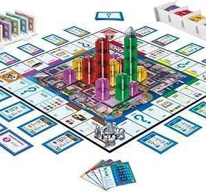 Monopoly Builder Board Game, Strategy Game, Family Game, Games for Children, Fun Game to Play, Family Board Games