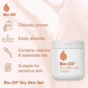 Bio-Oil Dry Skin Gel - Hydrating Gel to Aid Signs and Symptoms of Dry Skin - Non-Comedogenic - 1 x 100 ml