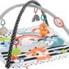 Fisher-Price Glow & Grow Gym Baby Play Mat, Baby Gym Play Mat for Newborn to 3 Year Old with Light Up Musical Otter, HPF39