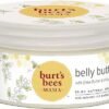 Burt's Bees Stretch Mark Cream & Pregrancy Belly Butter, With Nourishing Shea Butter & Vitamin E, 185g