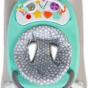 Red Kite Baby Go Round Kiddo Walker and Push Along Combined Grey (50cm x 62cm x 75cm)