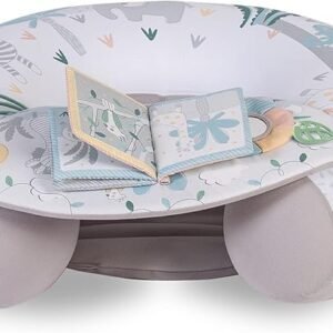 Red Kite Tree Tops Sit Me Up Inflatable Ring Seat with Play Tray and Activities, White, 1.0 Count