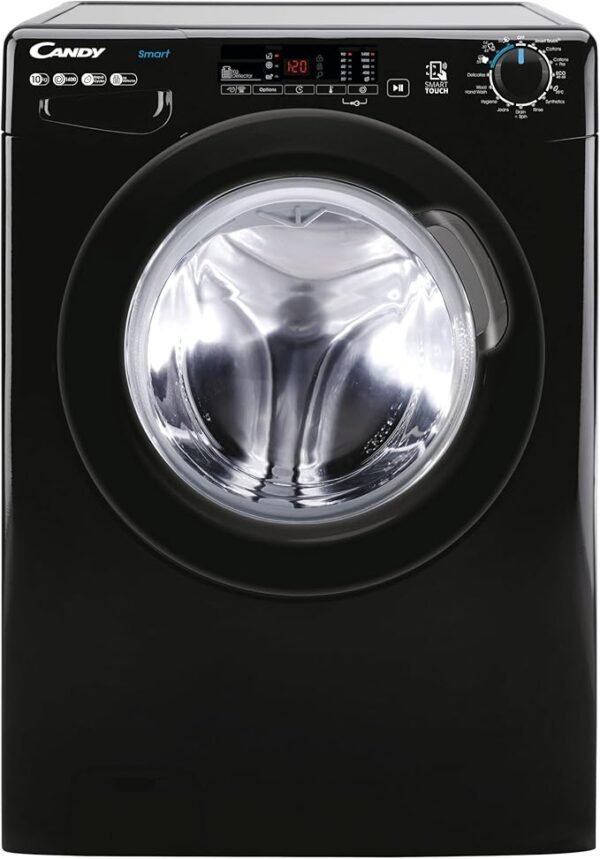 Candy CS1410TWBBE/1-80 10kg Freestanding Washing Machine with 1400 rpm - Black - C Rated