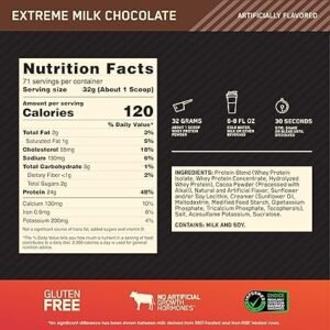 Optimum Nutrition Gold Standard Whey Muscle Building and Recovery Protein Powder With Naturally Occurring Glutamine and Amino Acids,