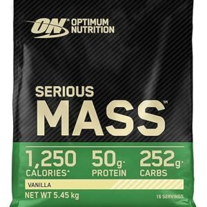 Optimum Nutrition Serious Mass Protein Powder with Creatine, Glutamine,