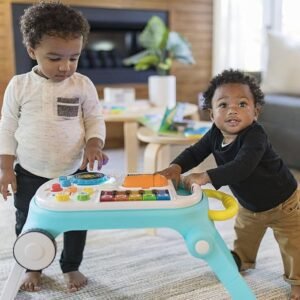 Baby Einstein, Musical Mix ‘N Roll 4-in-1 Activity Walker and Table, Educational Push Along Toy, 4 Languages, 100+ Melodies and Phrases, Ages 6 Months +