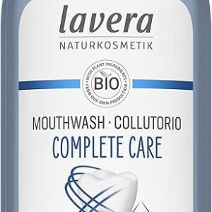 lavera Complete Care Mouthwash - with organic Mint & organic Echinacea flouride- & alcohol-free - vegan - organic (1 x 400 ml)