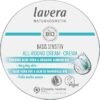lavera basis sensitiv All-Round Cream - Natural Cosmetics - vegan - Organic Aloe Vera & Organic Almond Oil - certified - 150ml, white