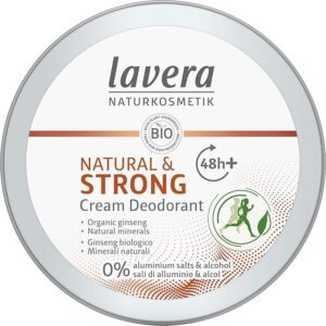 lavera Deo Creme NATURAL & STRONG 48+ h - vegan - natural cosmetics - without aluminum natural minerals - 48 hours protection - 50 ml