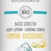 lavera Basis Sensitiv Body Lotion Firming - with Organic Aloe Vera & Natural Coenzyme Q10 - improves skin elasticity - leaves skin feeling firmer - natural Cosmetics - vegan - organic (1 x 250ml)