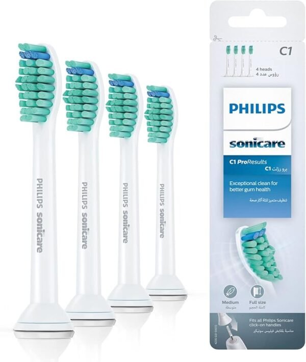 Philips Sonicare Original ProResults Standard Sonic Toothbrush Heads - 4 Pack in White