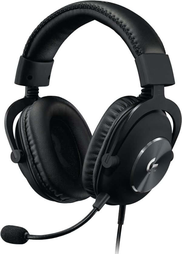Logitech G Pro X SE Wired Gaming Headset with Microphone: Detachable Mic, DTS Headphone:X 7.1, Memory Foam Ear Pads, 50 mm Drivers, USB DAC Incl., for PC, Xbox One, Xbox Series X|S, PS5, PS4 - Black