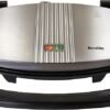 Breville Sandwich/Panini Press & Toastie Maker | 3-Slice | Stainless Steel [VST025]