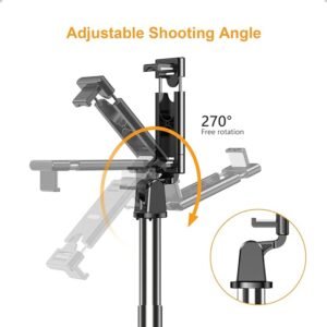 Gritin Selfie Stick, 4 in 1 Bluetooth Selfie Stick Tripod