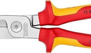 KNIPEX Pliers for Electrical Installation, VDE, for Cutting Cable, Multi Tool, 13 86 200