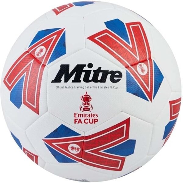 Mitre Training FA Cup Football | High Performance Training Ball | Extra Durable Design, Ball