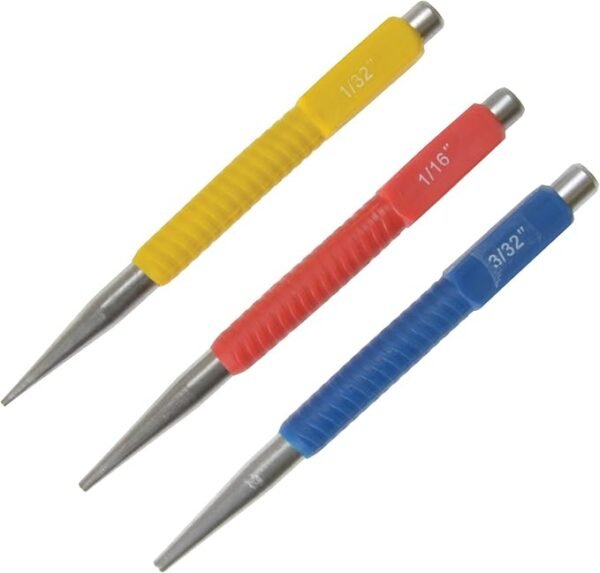 Blue Spot Tools 22445 B/SPOT Nail Punch Set (3-Piece)