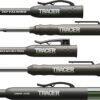 TRACER Deep Hole Construction Pencil with 6X Replacement Lead Pack and accompanying Site Holsters All-in-one Marking Kit