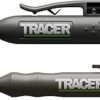 TRACER Deep Hole Construction Pencil with TRACER Site Holster (120mm, Extendable 2B Construction Pencil with Inbuilt Sharpener)