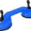 Silverline Double Suction Pad 70kg (675088), Blue