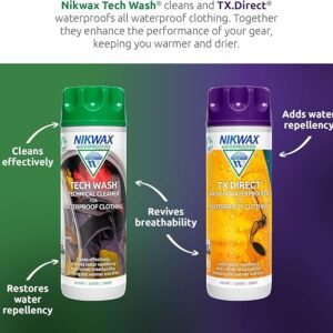 Nikwax OUTDOOR COMPLETE PROTECTION KIT, Cleaning & Waterproofing for Shoes