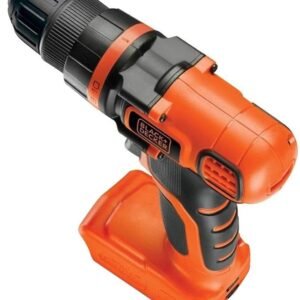 BLACK+DECKER 18 V Cordless Drill Driver - Bare Unit (Battery Not Included)