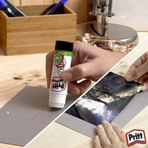 Pritt Glue Stick, Safe & Child-Friendly Craft Glue for Arts & Crafts Activities, Strong-Hold adhesive for School & Office Supplies, 43g (Pack of 5)