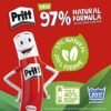 Pritt Glue Stick, Safe & Child-Friendly Craft Glue for Arts & Crafts Activities, Strong-Hold adhesive for School & Office Supplies, 5x11g Pritt Stick