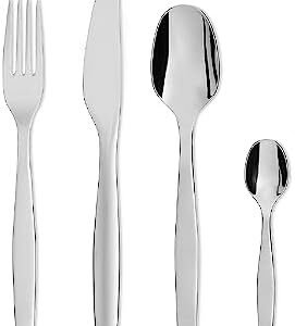 Alessi ANF06S24 Itsumo 24-Piece Steel Cutlery Set