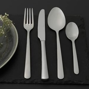 Salter Kendal Cutlery Set - 16 Piece, 18/10 Stainless Steel Dinnerware, 4 Place Settings